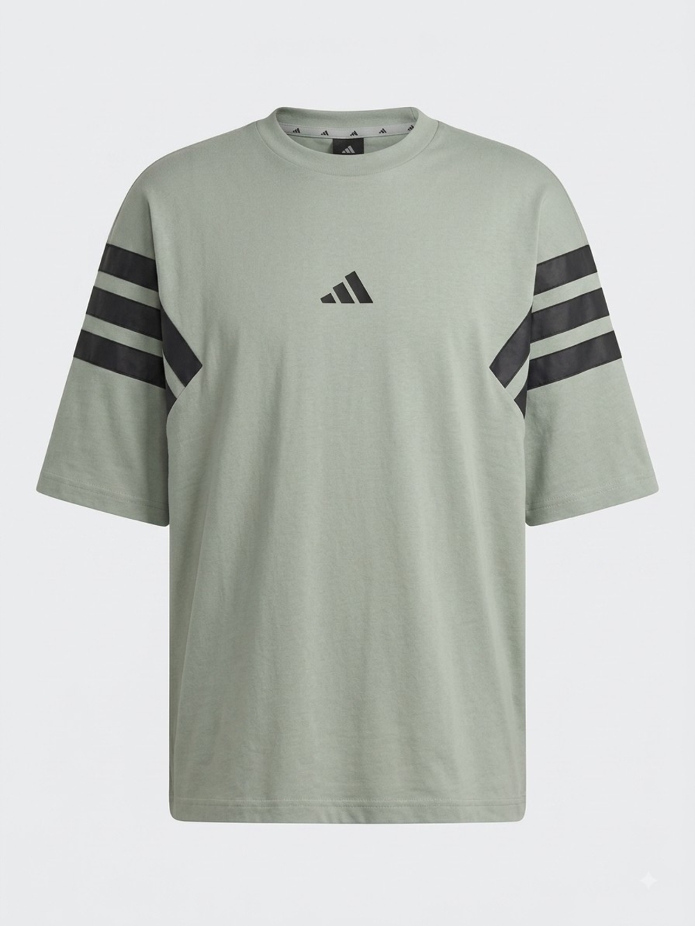 Adidas Future Icons (FI) Woven Sage Green Short Sleeve T-Shirt Men's Size XL